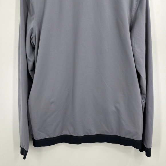 Under Armour Active Jacket Men's L Gray Full Zip Loose Heat Gear Stretch - Picture 8 of 11
